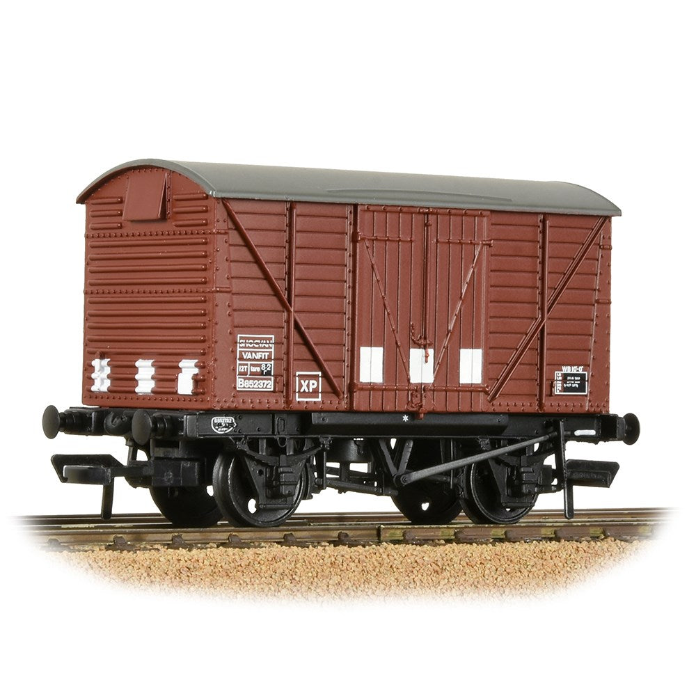 37-905 Branchline OO Scale BR 12T Shock Van BR Bauxite (Late)
