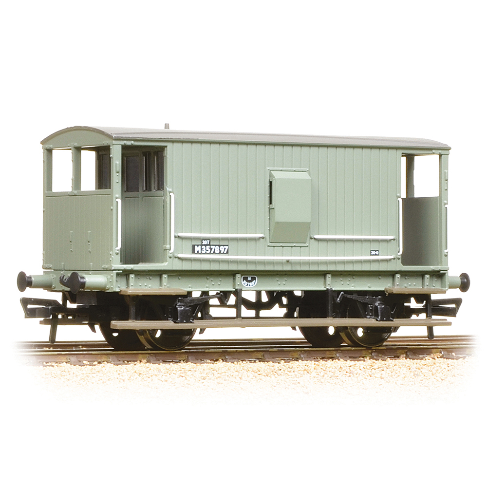 38-550A Branchline OO Scale Midland 20T Brake Van with Ducketts