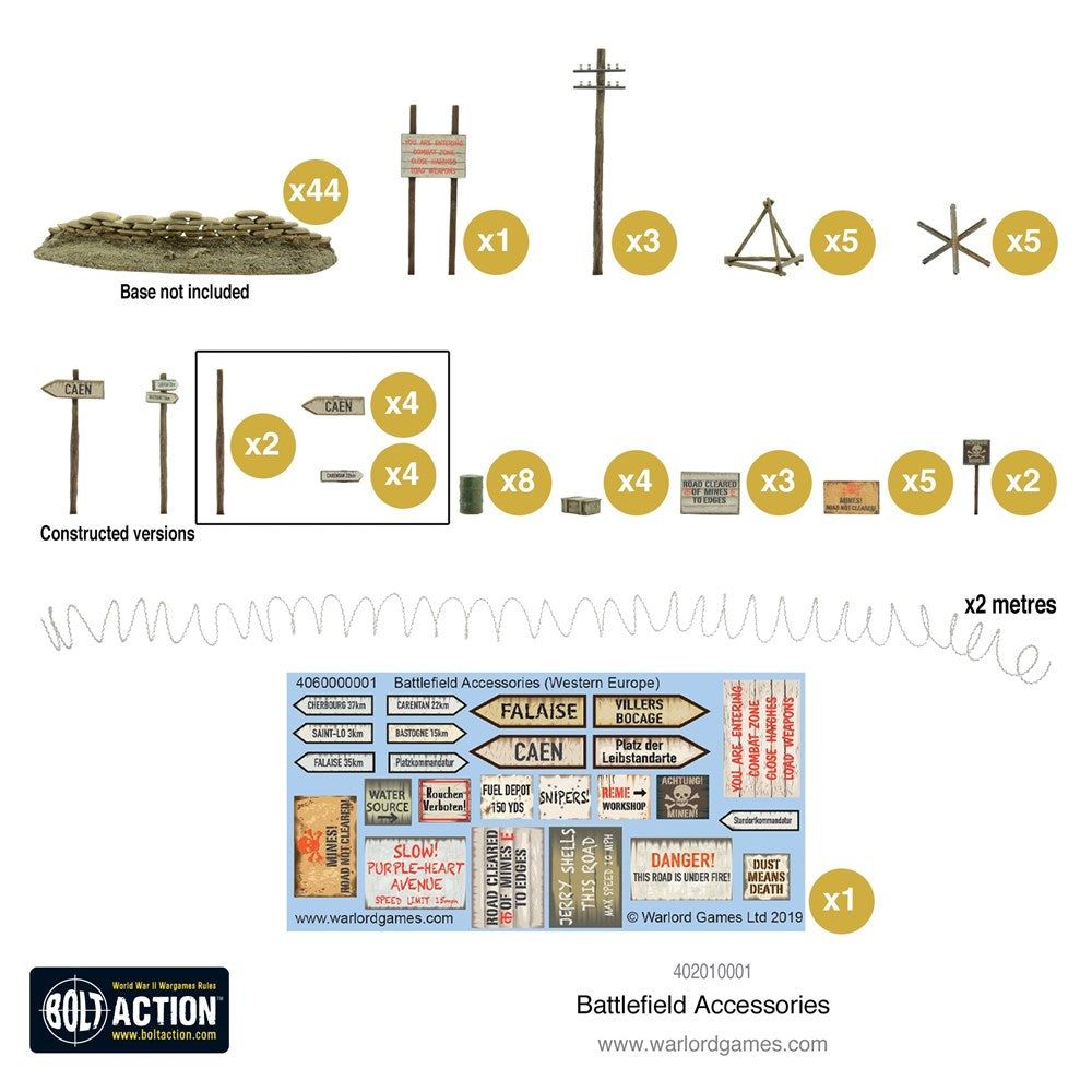 402010001 Bolt Action Battlefield Accessories