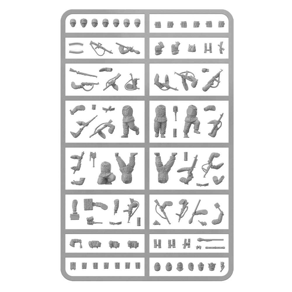 402612102 Bolt Action 3: German Winter Fallschirmjager Starter Army