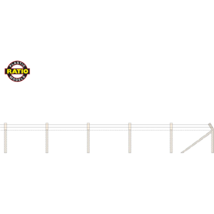 436 Ratio OO Scale Security Fencing