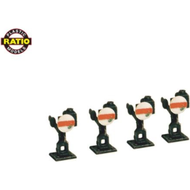 465 Ratio OO Scale Ground Signals (Pack of 4)