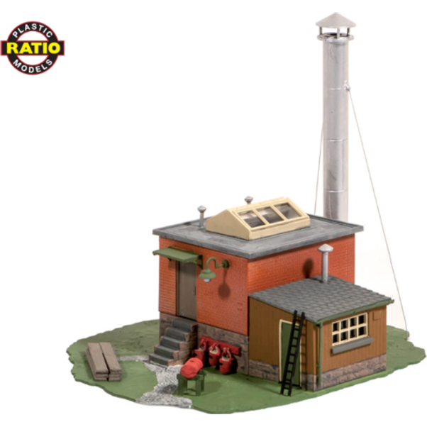 508 Ratio OO Scale Pump / Boiler House 110mm x 90mm
