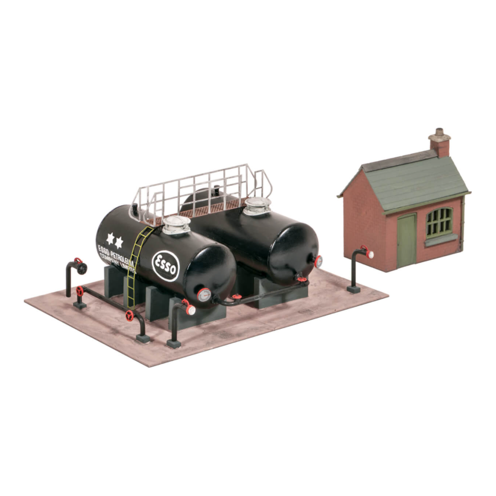 529 Ratio OO Scale Oil Depot 180mm x 95mm