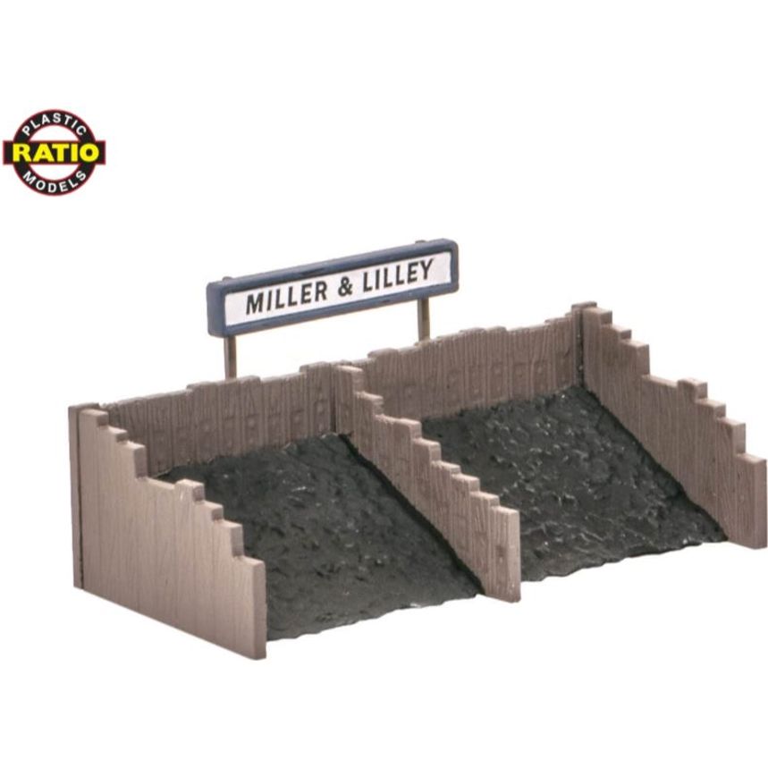 533 Ratio OO Scale Coal Staithes Building Accessories pack