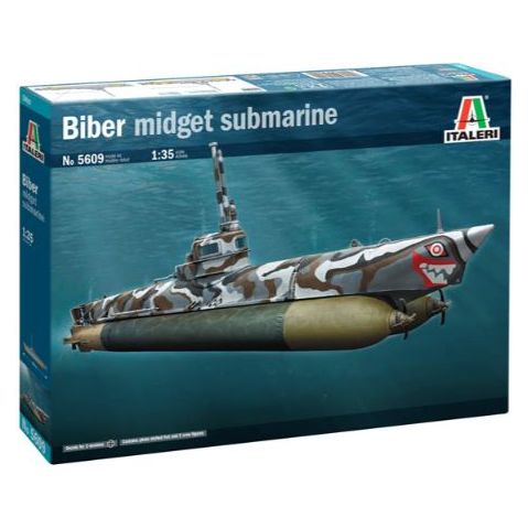 5609 Italeri 1/35 Biber Midget Submarine