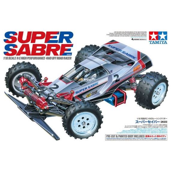 58728 Tamiya 1/10 Super Sabre (Excl Esc) 2023 Version