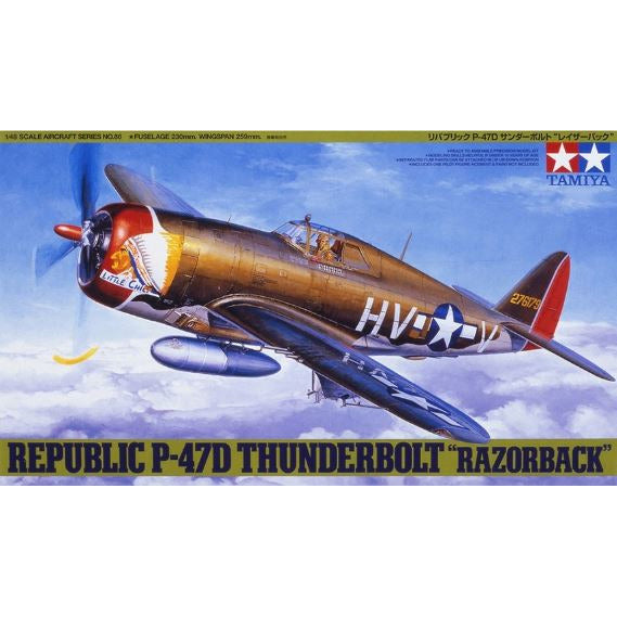 61086 Tamiya 1/48 P-47D Razorback