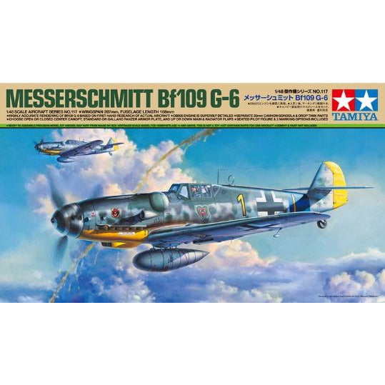61117 Tamiya 1/48 Bf109 G-6