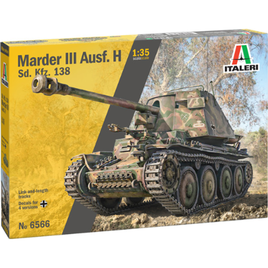 6566 Italeri 1/35 Sd.Kfz. 138 Marder III Ausf.H