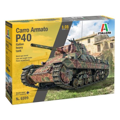 6599 Italeri 1/35 Carro Armato P40 Heavy Tank