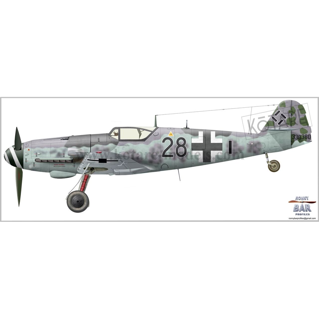 K32009 Kotare 1/32 Messerschmitt Bf 109K-4