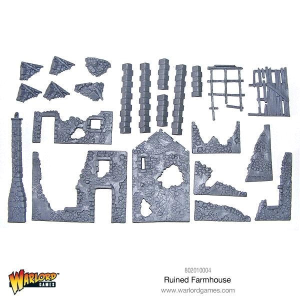 802010004 Bolt Action Ruined Farmhouse