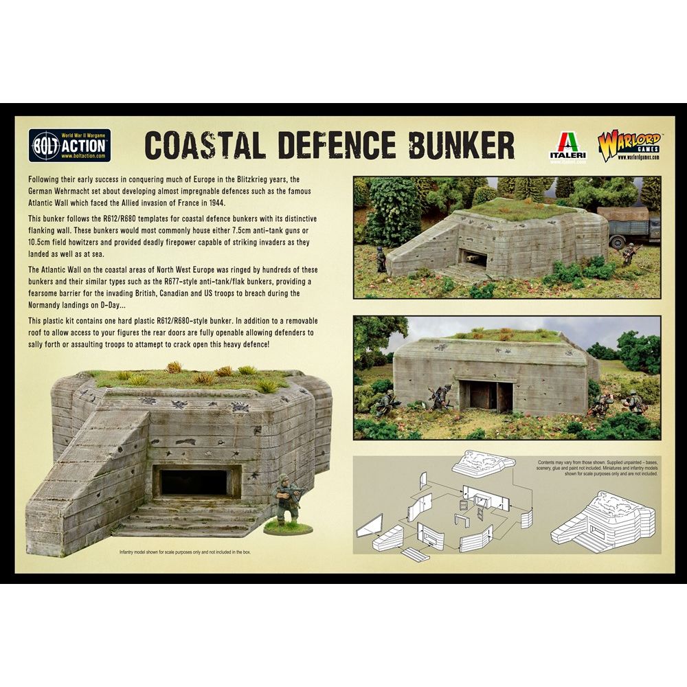 842010002 Bolt Action Coastal Defence Bunker