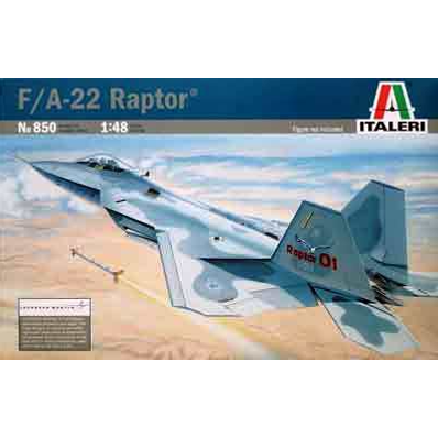 0850 Italeri 1/48 F-22 Raptor