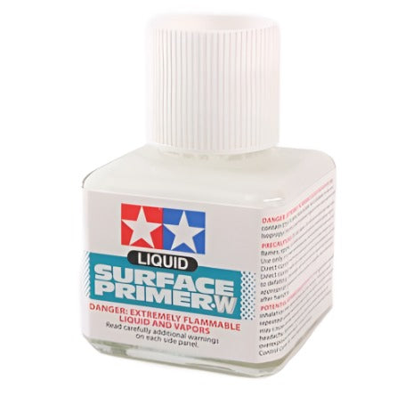 87096 Tamiya Liquid Surface Primer (White)