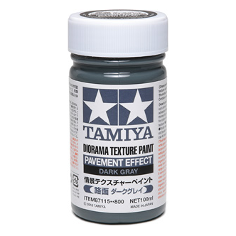 87115 Tamiya Texture Paint Pavement - Dark Gray