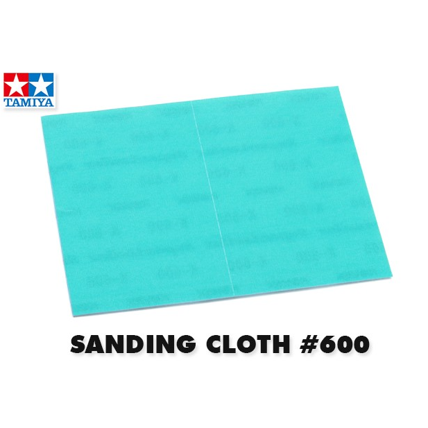87231 Tamiya Sanding Cloth #600
