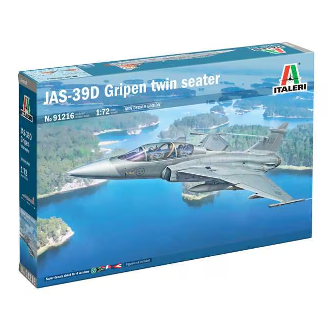 91216 Italeri 1/72 JAS-39D Gripen twin seater