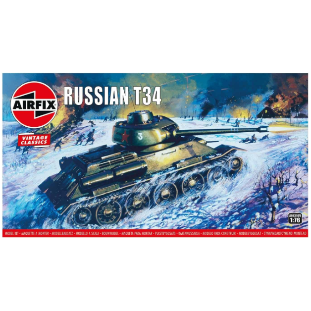 A01316V Airfix 1/76 Russian T34