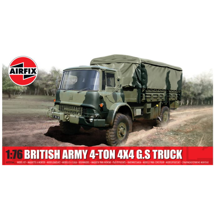 A02326A Airfix 1/76 British Army 4-Ton 4x4 GS Truck