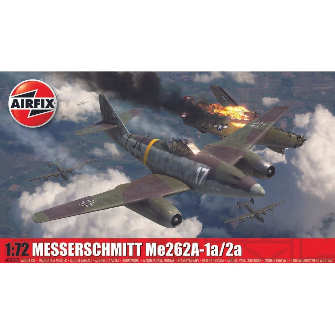 A03090A Airfix 1/72 Messerschmitt Me262A-1A2A