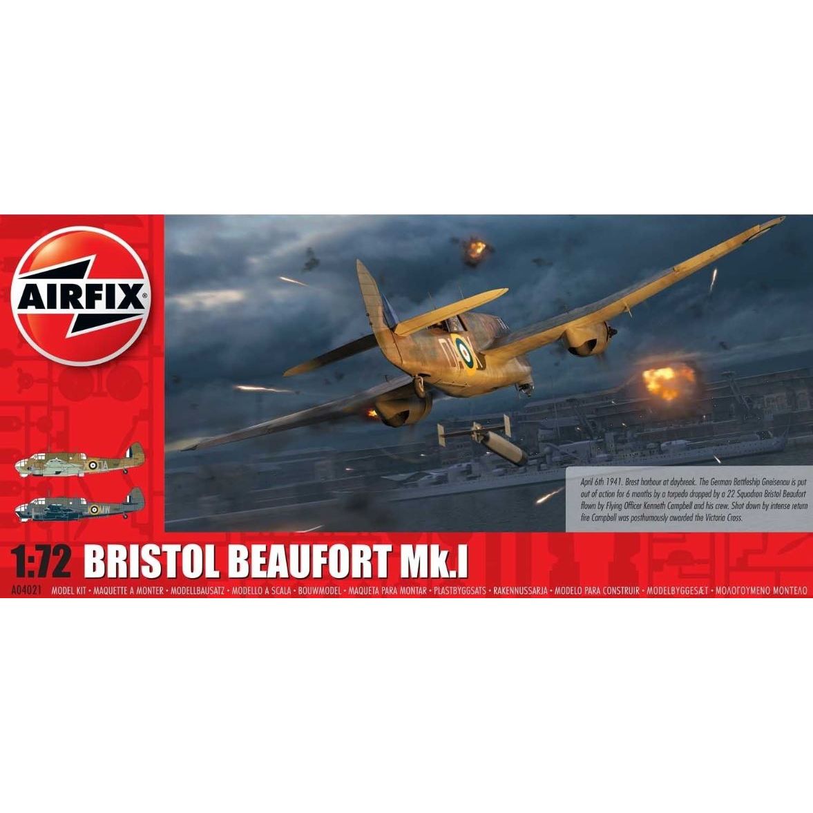 A04021 Airfix 1/72 Bristol Beaufort Mk1