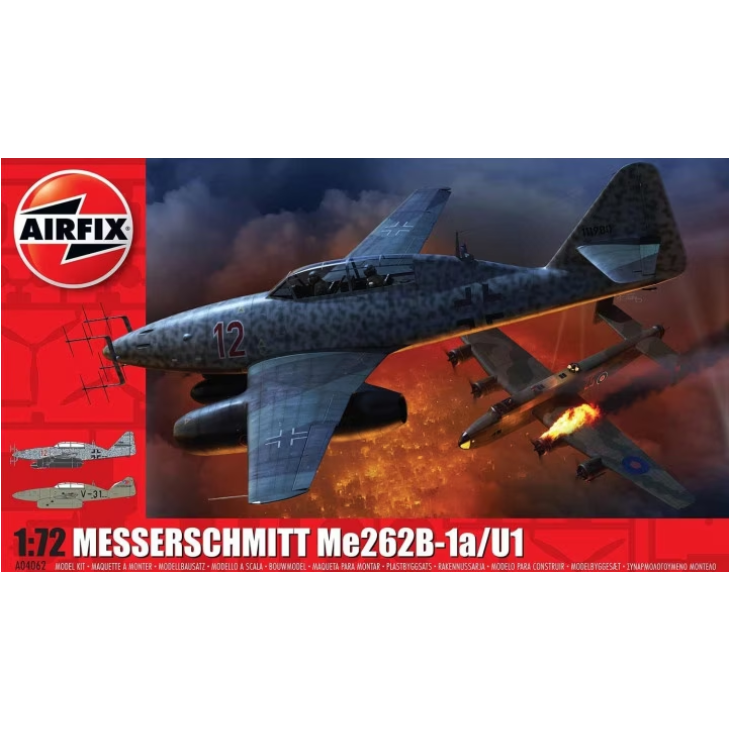 A04062 Airfix 1/72 Messerschmitt Me262B-1A/U1