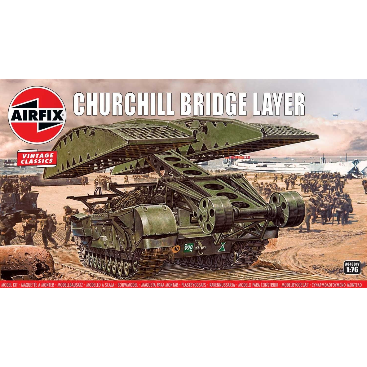 A04301V Airfix 1/76 Churchill Bridge Layer