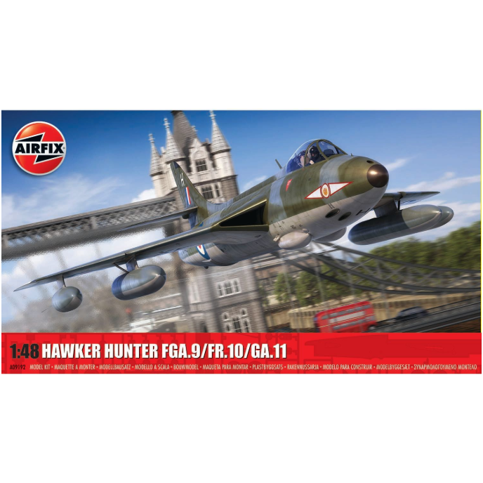 A09192 Airfix 1/48 Hawker Hunter FGA.9/FR.10/GA.11