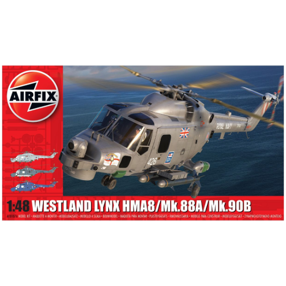 A10107A Airfix 1/48 Westland Lynx HMA8/Mk.88A/Mk.90B