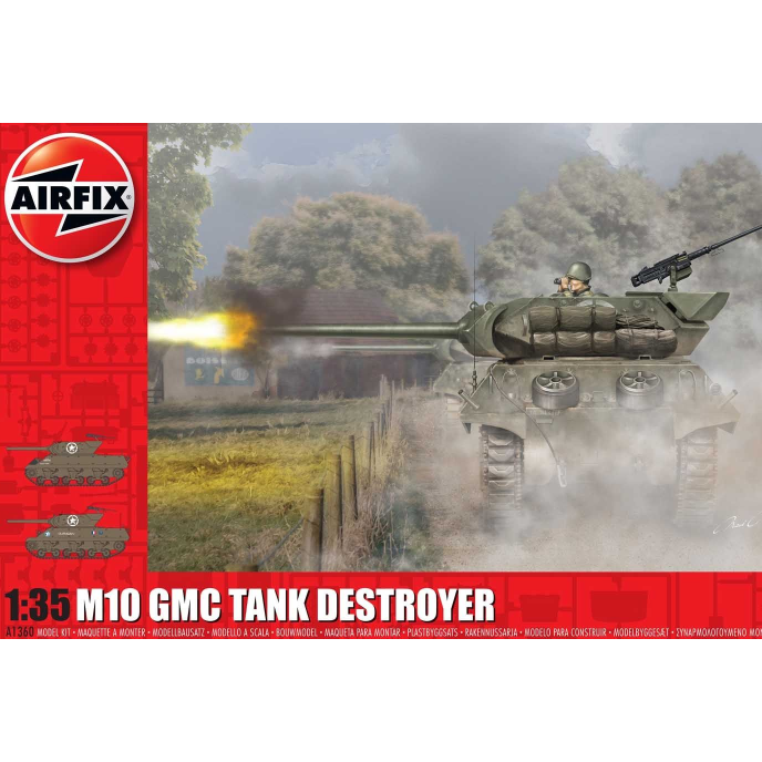 A1360 Airfix 1/35 M10 GMC (U.S. Army)