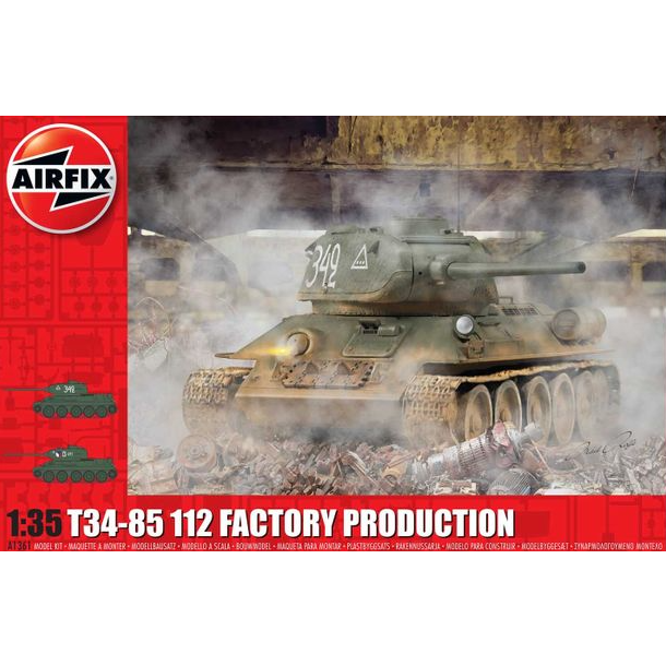 A1361 Airfix 1/35 T34-85 112 Factory Production
