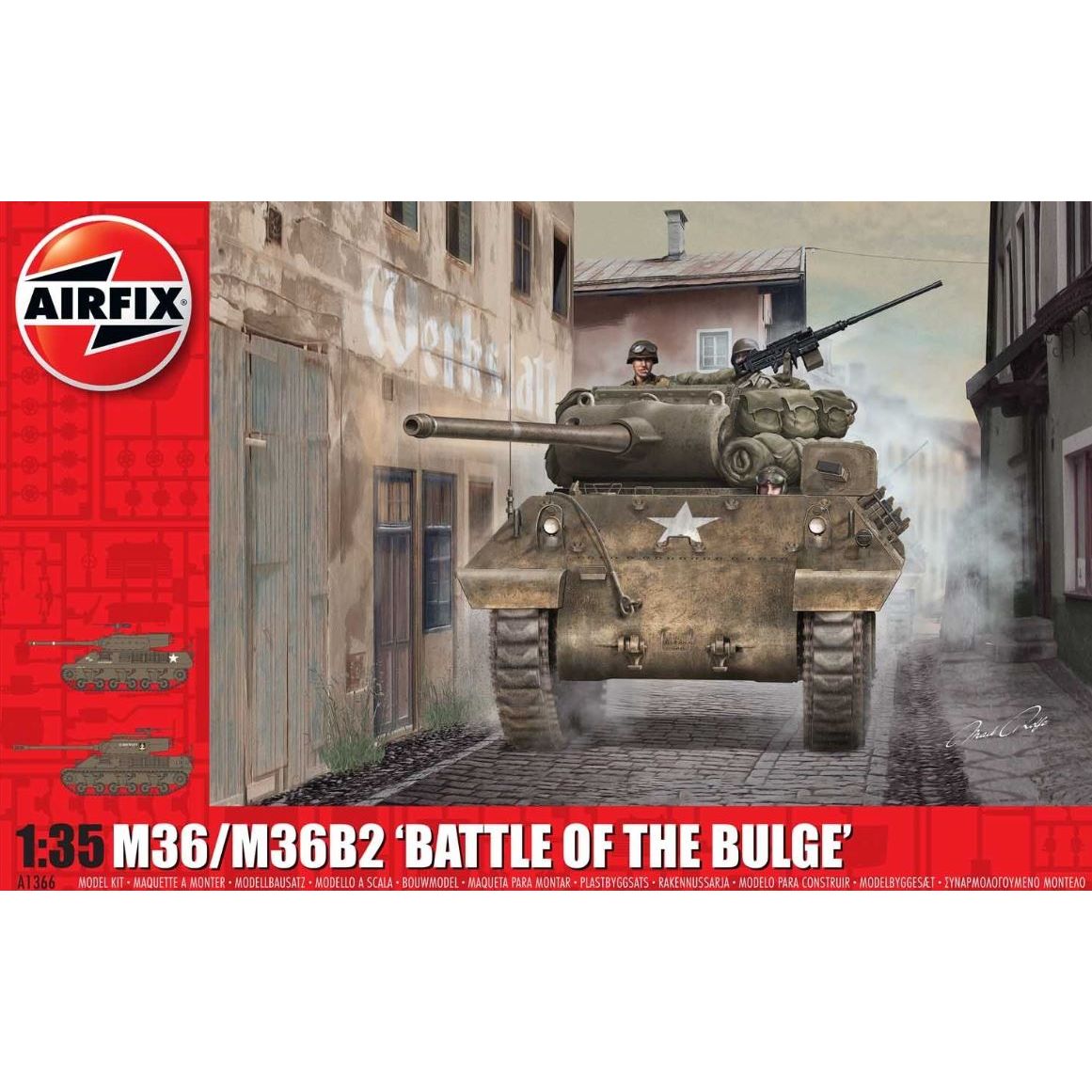 A1366 Airfix 1/35 M36/M36B2 Battle of the Bulge