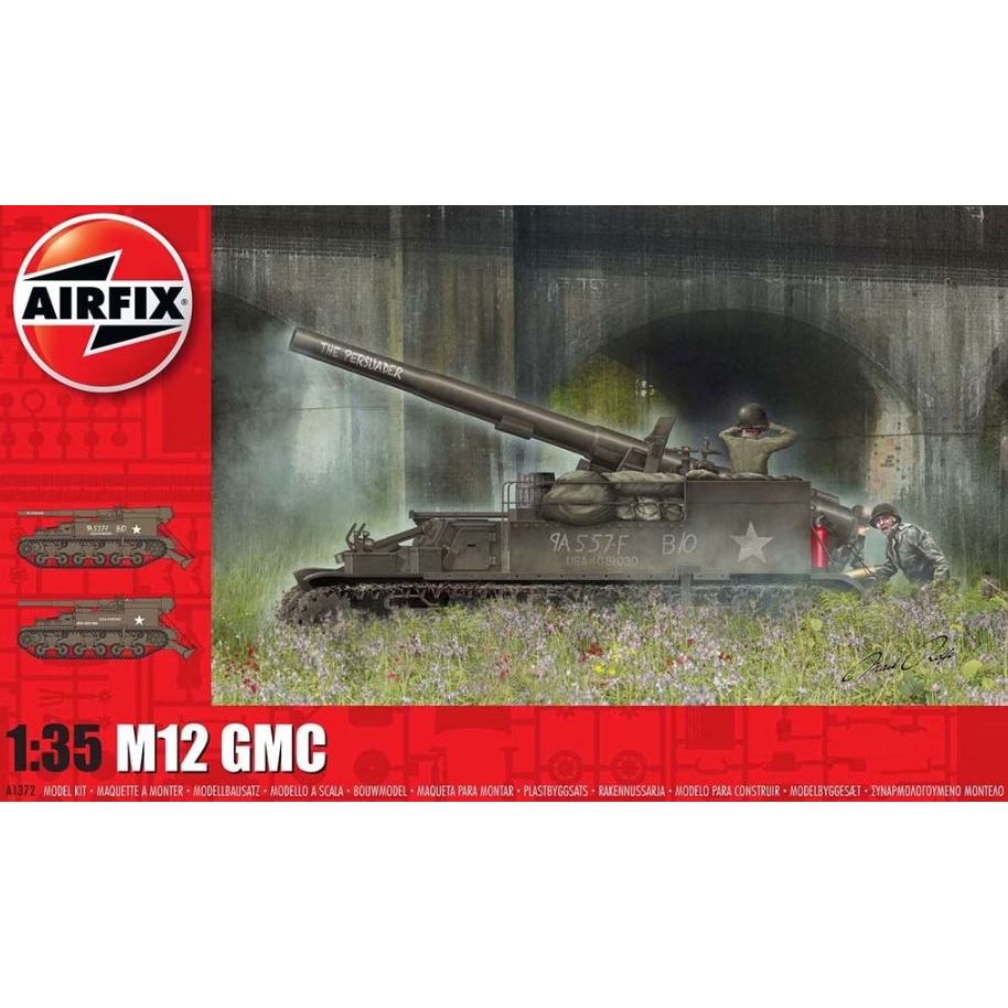 A1372 Airfix 1/35 M12 GMC