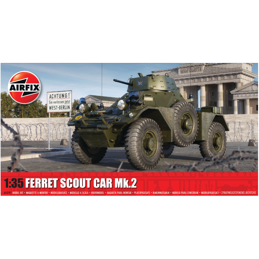 A1379 Airfix 1/35 Ferret Scout Car Mk.2