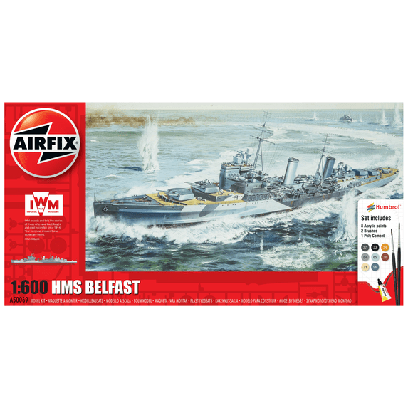 A50069 Airfix1/600 HMS Belfast Gift Set