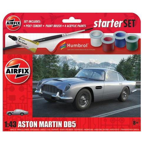 A55011 Airfix 1/43 Starter Set - Aston Martin DB5