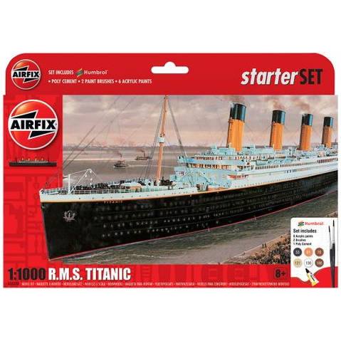 A55314S Airfix 1/100 RMS Titanic Starter Set