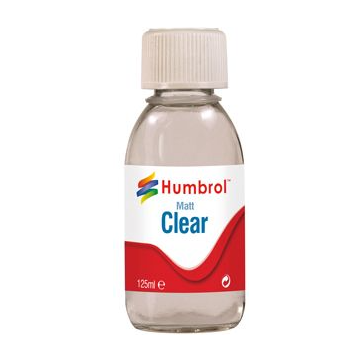 AC7434 Humbrol Clear Matt Varnish 125ml