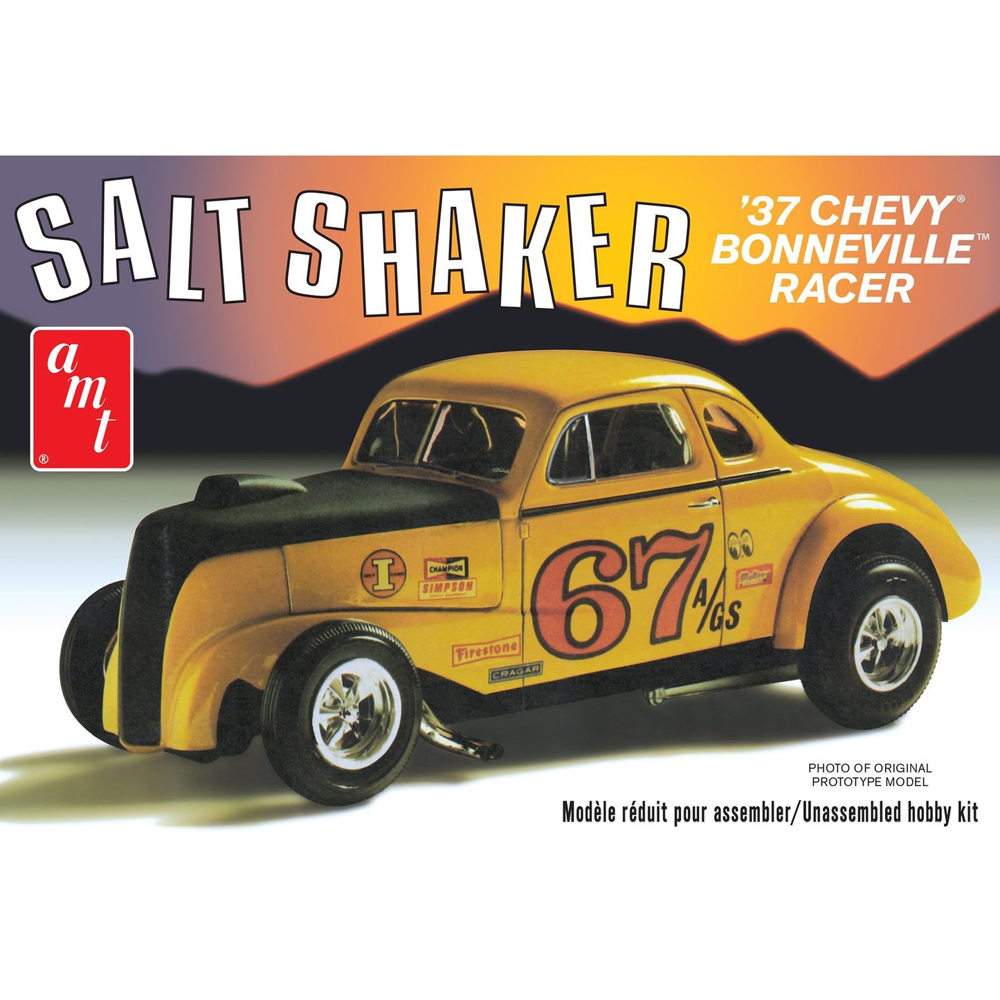 1266 AMT 1/25 1937 Chevy Coupe "Salt Shaker"