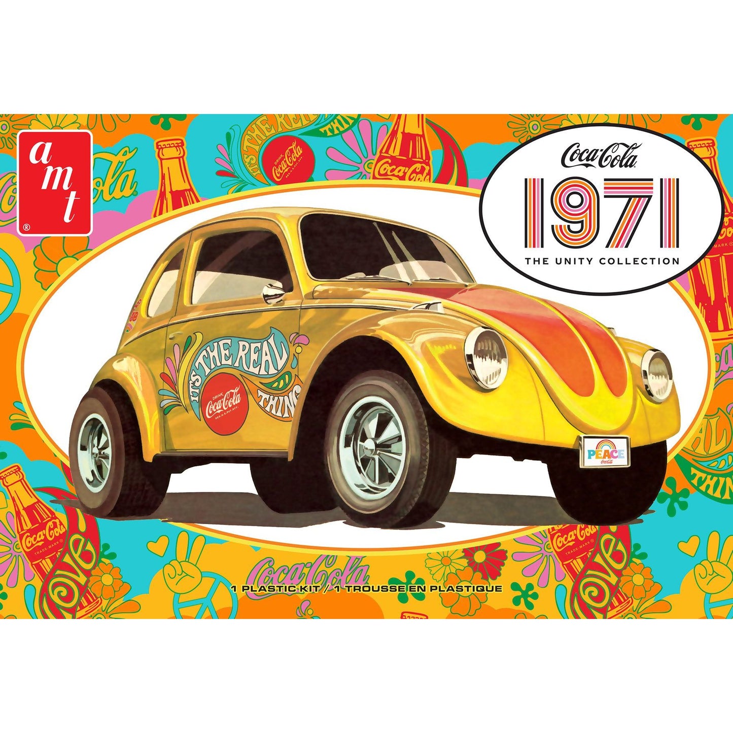 1284 AMT 1/25 1971 Coca-Cola Volkswagen Superbug 1971 Unity Graphics