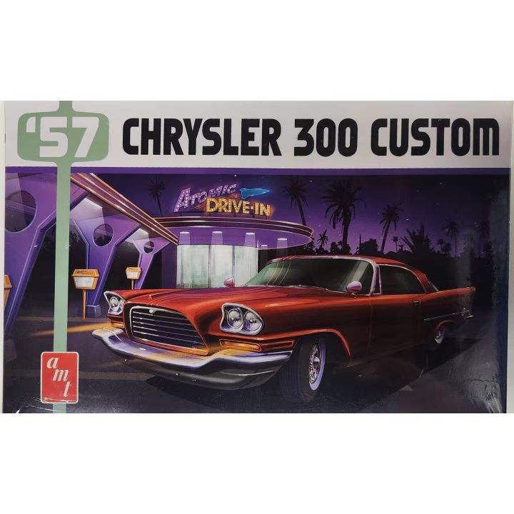 1447 AMT 1/25 57 Chrysler 300 Custom