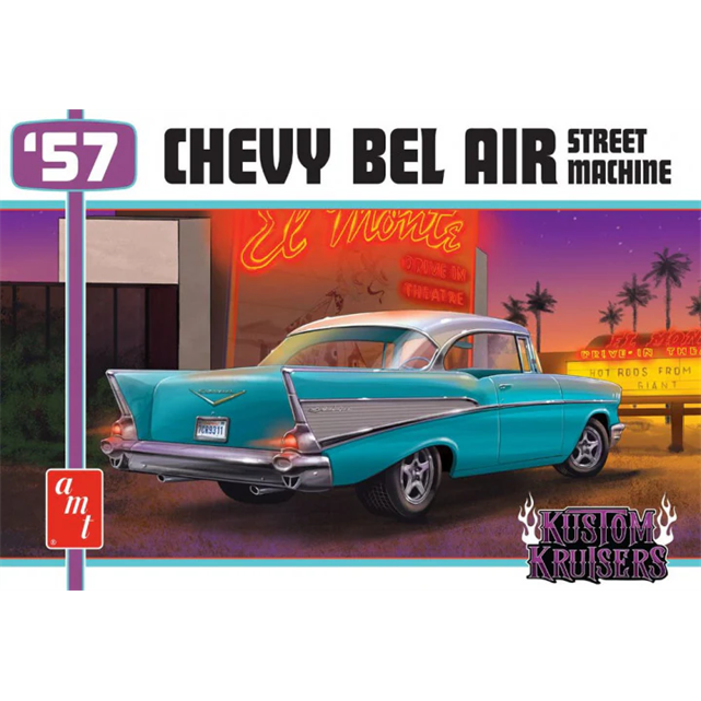 1460 AMT 1/25 1957 Chevy Bel Air Street Machine