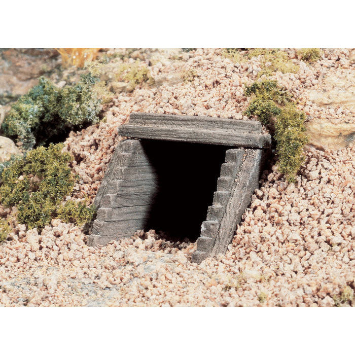 C1265 Woodland Scenics HO Scale Timber Culverts 2 Per Box
