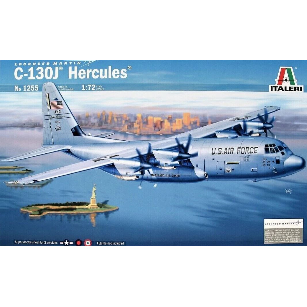 1255 Italeri 1/72 Lockheed Martin C-130J Hercules