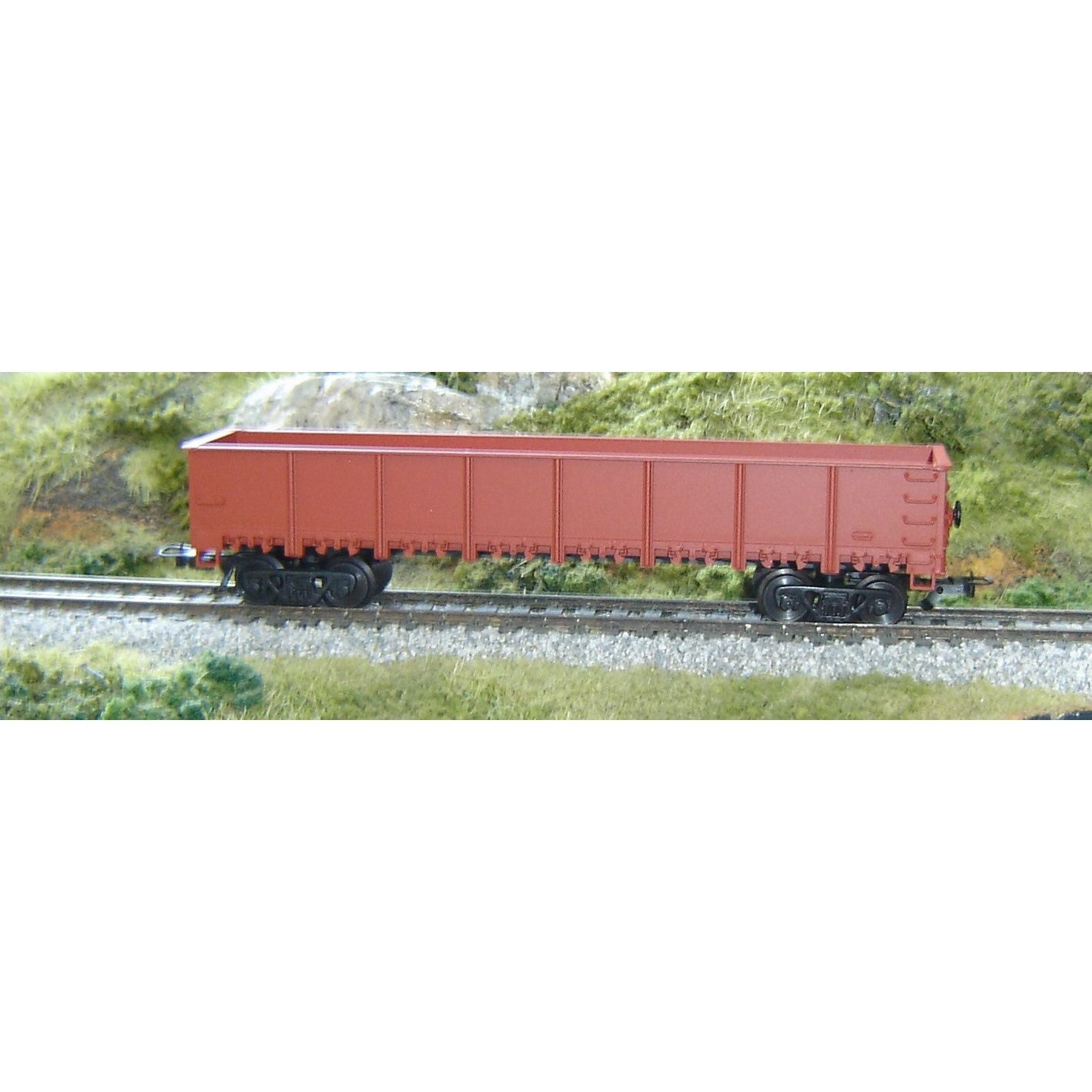 2025NZ Frateschi HO Scale Drop Bottom Gondola - Red Oxide (NZR)