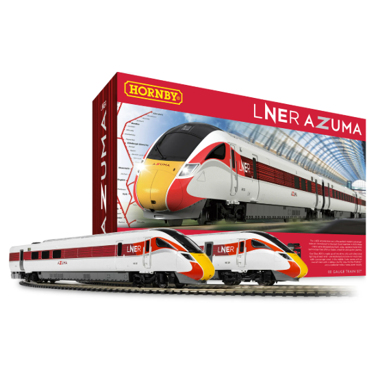 R1288S Hornby OO Scale LNER Azuma High Speed Train Set