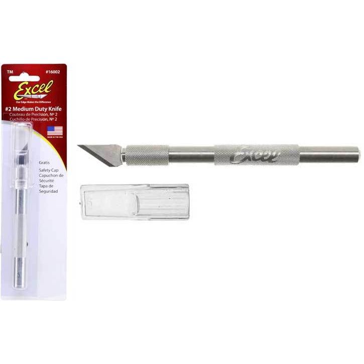 16002 Excel 2 Knife with Safety Cap