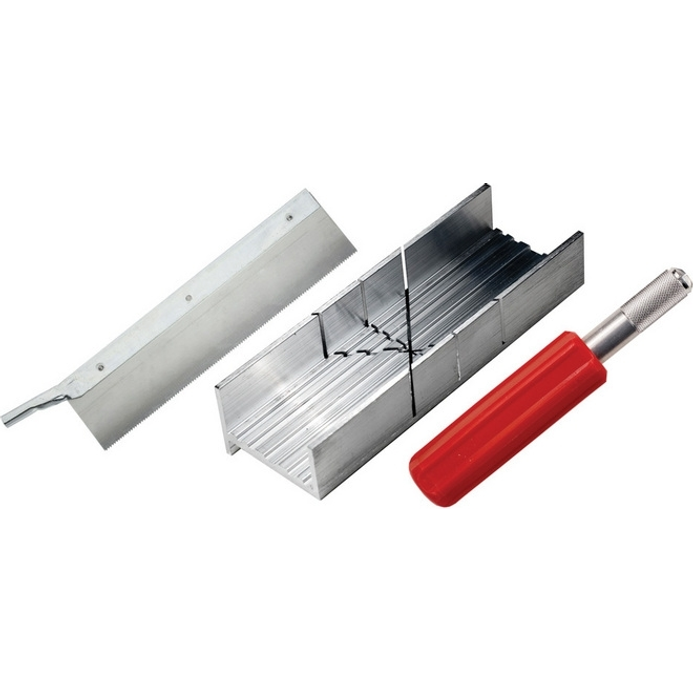 55666 Excel Mitre Box with #5 Saw Handle & Blade
